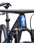 Specialized S-Works Epic World Cup - SRAM XX SL AXS, RockShox Ultimate Flight Attendant - Gloss Carbon Cyan Blue / Metallic White Silver