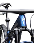Specialized S-Works Epic World Cup - SRAM XX SL AXS, RockShox Ultimate Flight Attendant - Gloss Carbon Cyan Blue / Metallic White Silver