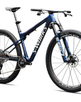 Specialized S-Works Epic World Cup - SRAM XX SL AXS, RockShox Ultimate Flight Attendant - Gloss Carbon Cyan Blue / Metallic White Silver