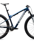 Specialized S-Works Epic World Cup - SRAM XX SL AXS, RockShox Ultimate Flight Attendant - Gloss Carbon Cyan Blue / Metallic White Silver