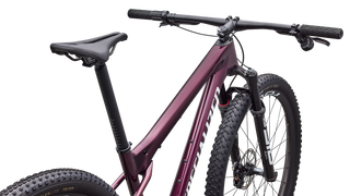 Specialized Epic World Cup Expert - SRAM GX AXS, RockShox Select+ - Gloss Bordeaux Metallic / White