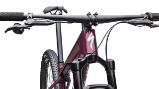 Specialized Epic World Cup Expert - SRAM GX AXS, RockShox Select+ - Gloss Bordeaux Metallic / White
