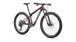 Specialized Epic World Cup Expert - SRAM GX AXS, RockShox Select+ - Gloss Bordeaux Metallic / White