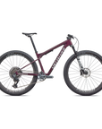 Specialized Epic World Cup Expert - SRAM GX AXS, RockShox Select+ - Gloss Bordeaux Metallic / White