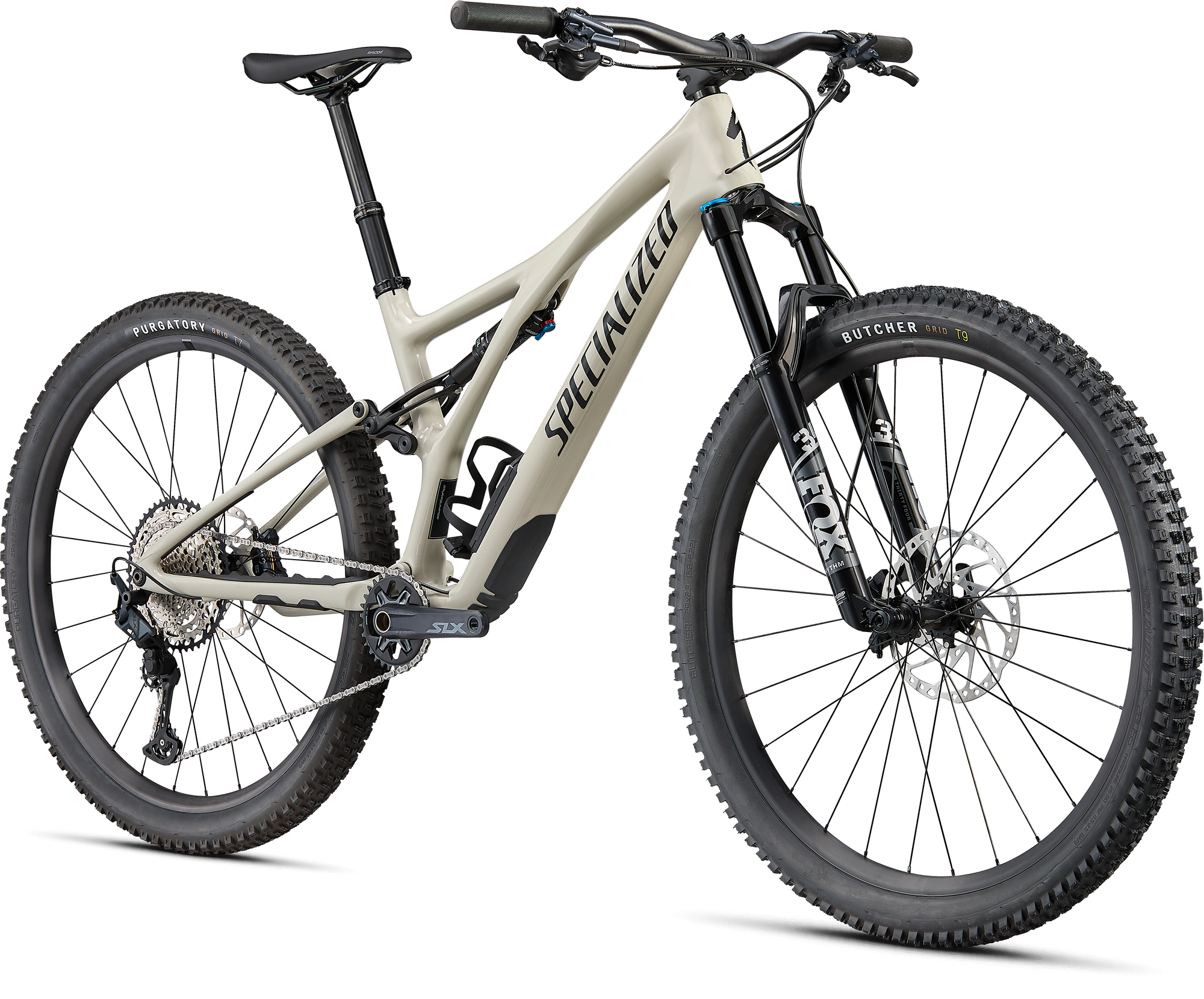 Specialized Stumpjumper Comp - Gloss White Mountains / Black