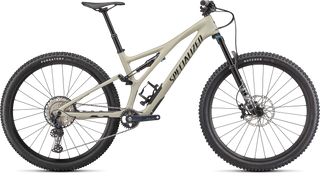 Specialized Stumpjumper Comp - Gloss White Mountains / Black