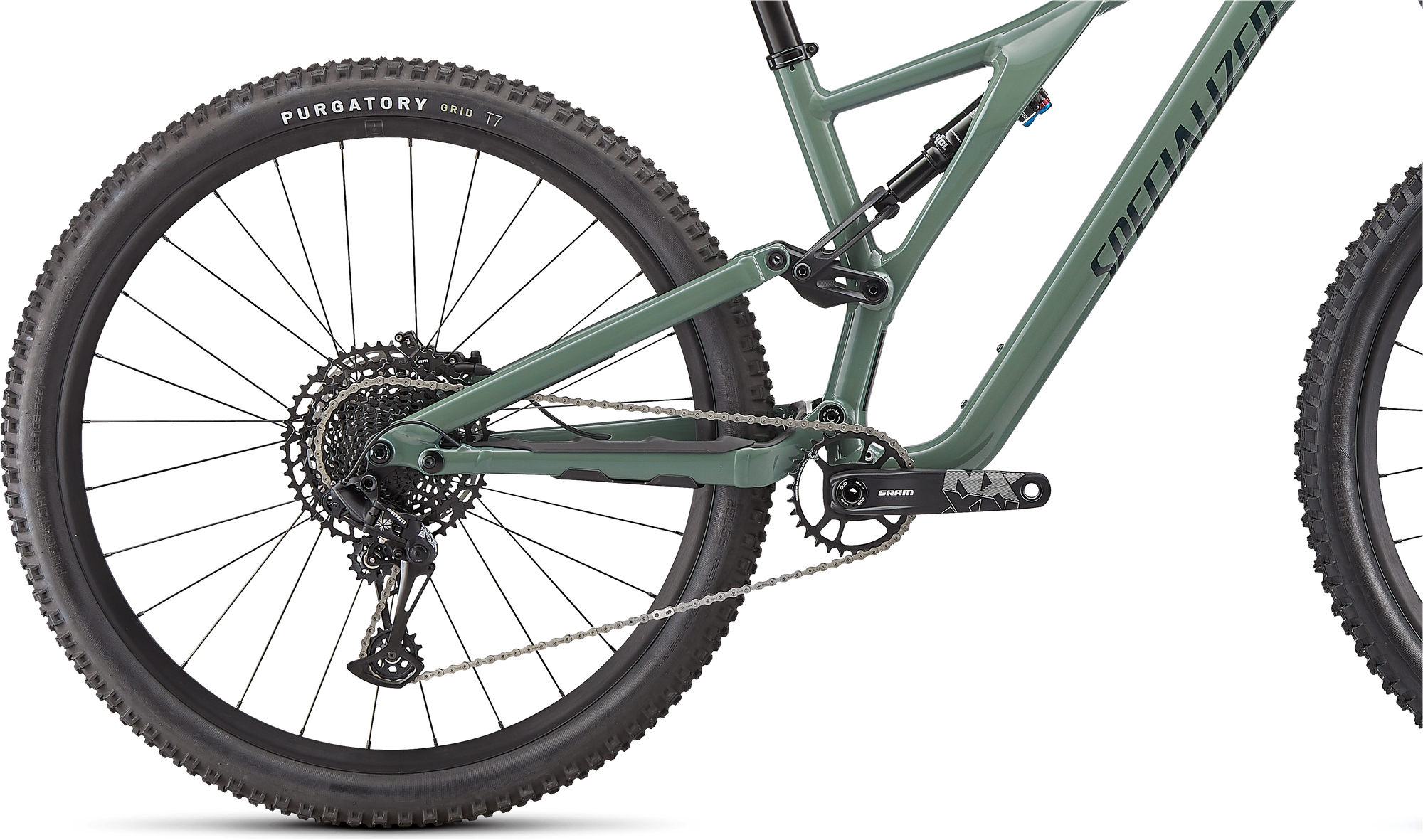 Specialized Stumpjumper Comp Alloy - Gloss Sage Green / Forest Green