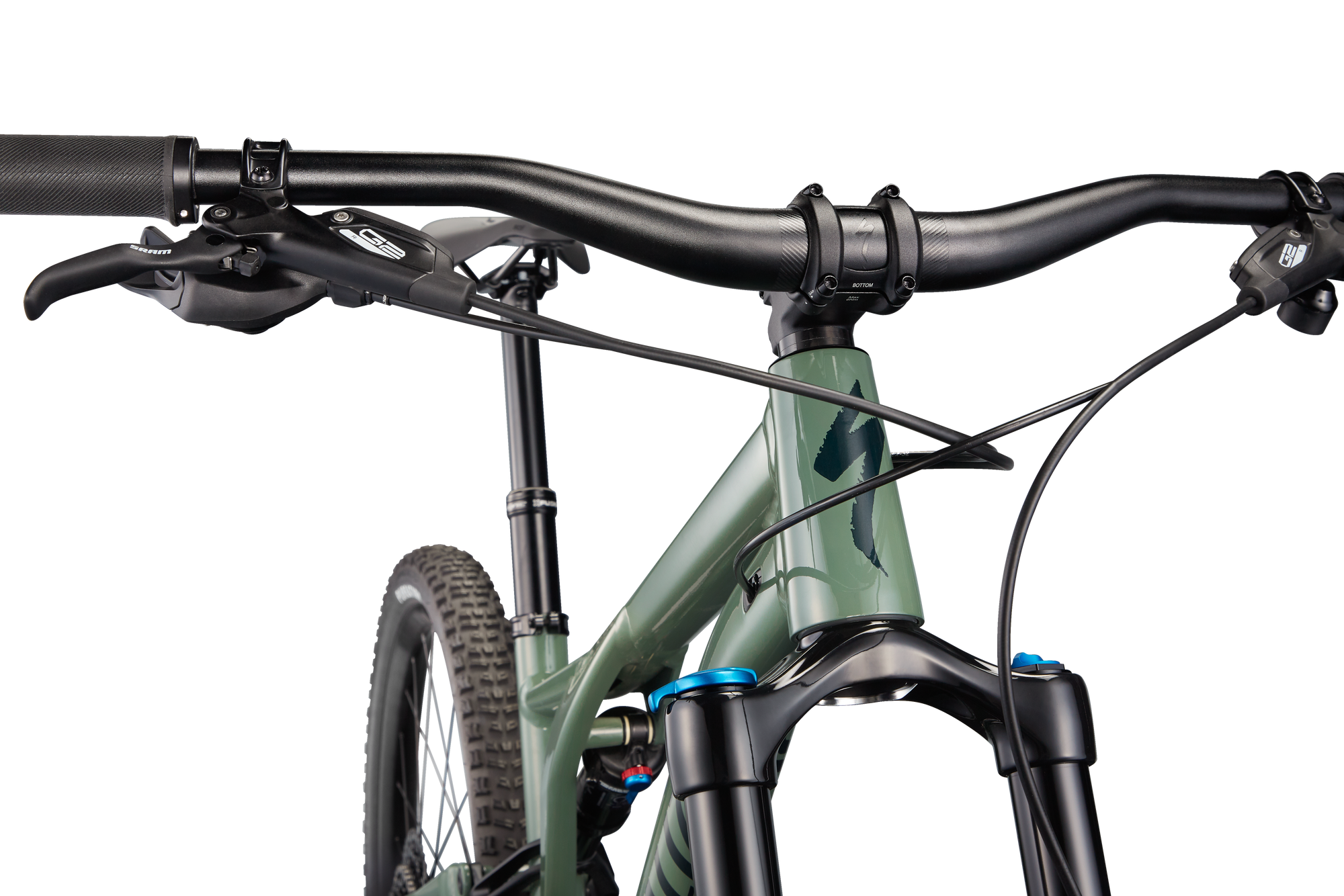 Specialized Stumpjumper Comp Alloy - Gloss Sage Green / Forest Green