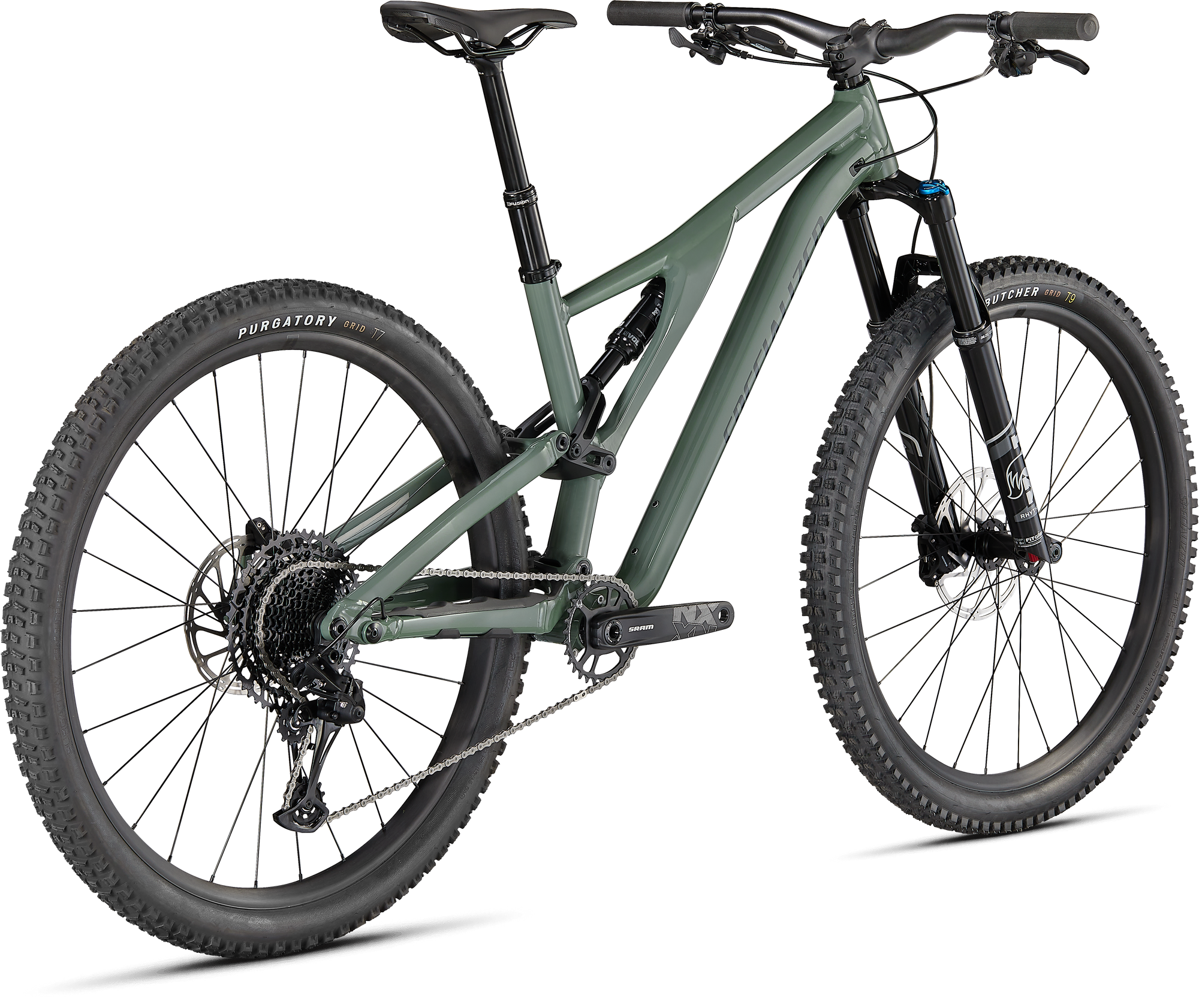 Specialized Stumpjumper Comp Alloy - Gloss Sage Green / Forest Green