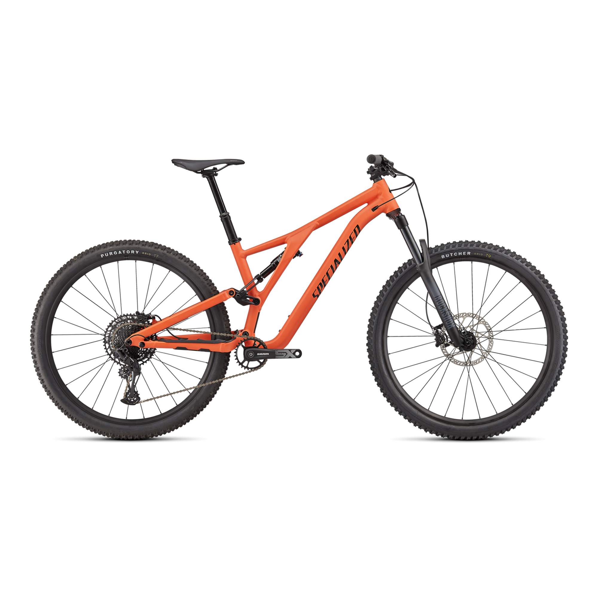 Specialized Stumpjumper Alloy - SRAM SX Eagle, Rockshox/X-Fusion - Satin Blaze / Black