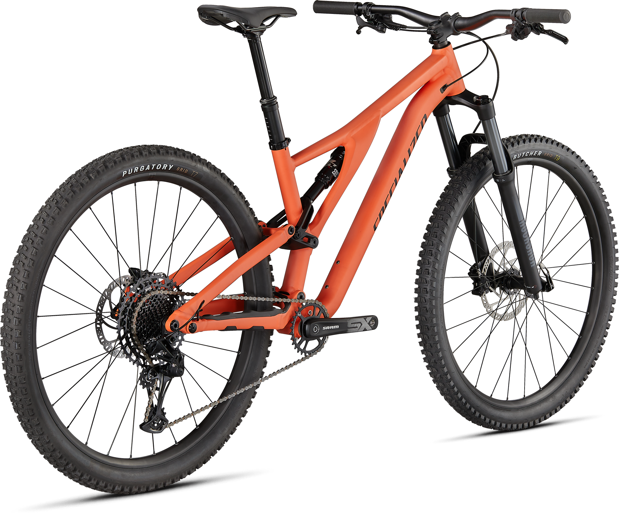 Specialized Stumpjumper Alloy - SRAM SX Eagle, Rockshox/X-Fusion - Satin Blaze / Black