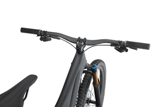 Specialized S-Works Stumpjumper - Satin Brushed Black Liquid Metal / Gloss Black / Black Logos