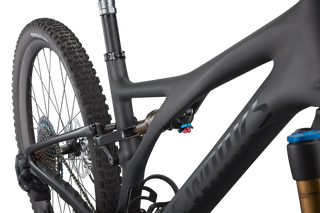 Specialized S-Works Stumpjumper - Satin Brushed Black Liquid Metal / Gloss Black / Black Logos