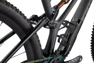 Specialized S-Works Stumpjumper - Satin Brushed Black Liquid Metal / Gloss Black / Black Logos