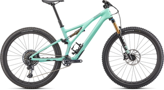 Specialized Stumpjumper Pro - SRAM X01 AXS, FOX Factory - Gloss Oasis / Black