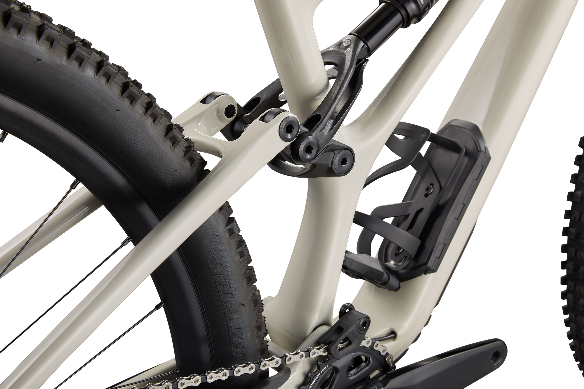Specialized Stumpjumper Expert - SRAM GX Eagle, Fox Perormance Elite - Gloss White Mountains / Gunmetal
