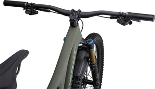 Specialized S-Works Stumpjumper LTD - SRAM X01 AXS, FOX Factory - Satin Oak Green / Oak Green Metallic / Gold Ghost Pearl