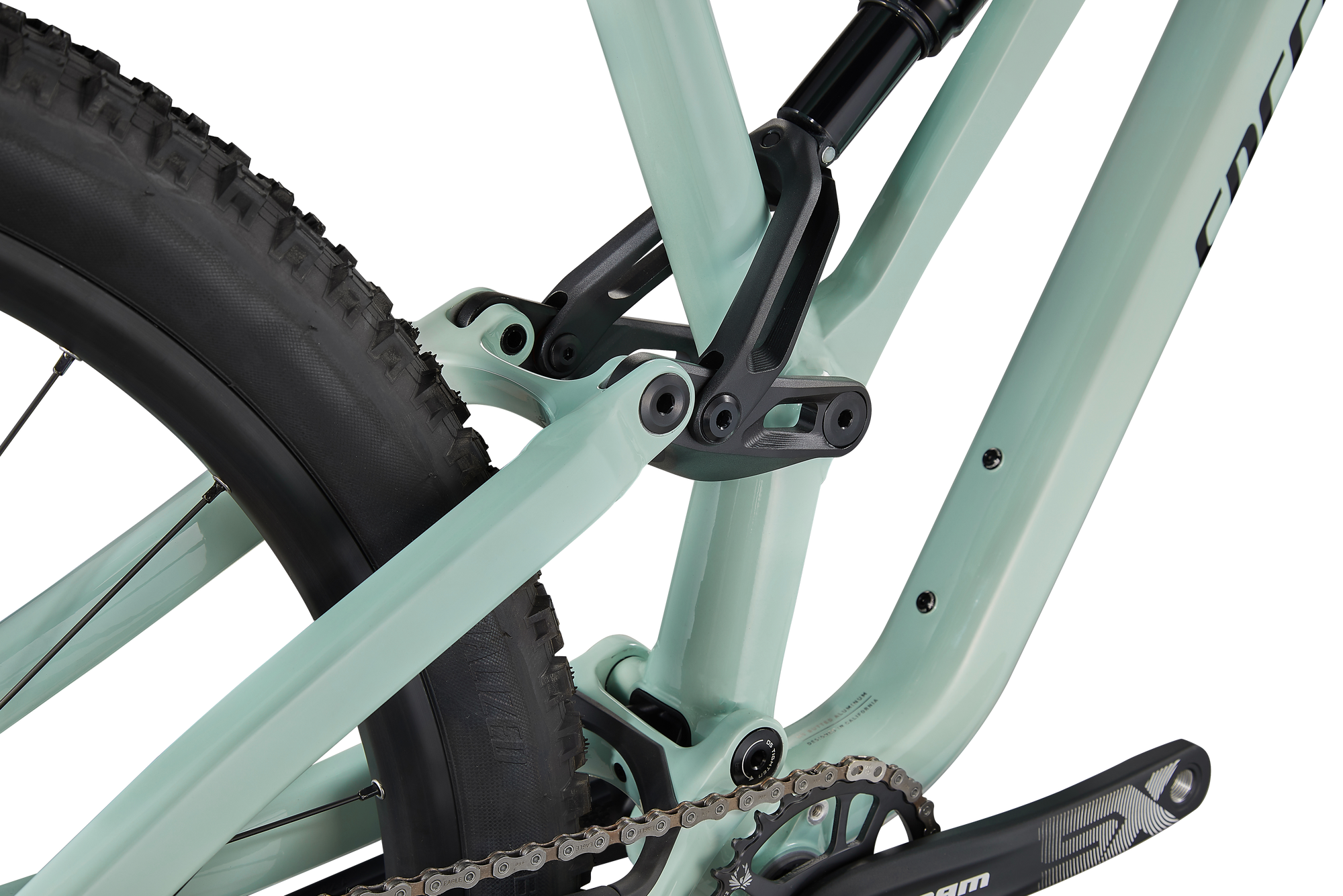 Specialized Stumpjumper Alloy - SRAM SX Eagle, Rockshox/X-Fusion - Gloss Ca White Sage / Black