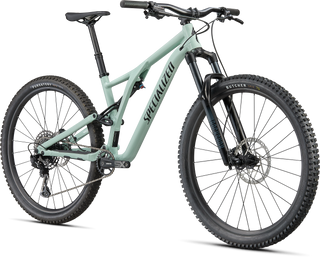 Specialized Stumpjumper Alloy - SRAM SX Eagle, Rockshox/X-Fusion - Gloss Ca White Sage / Black