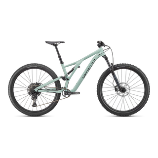 Specialized Stumpjumper Alloy - SRAM SX Eagle, Rockshox/X-Fusion - Gloss Ca White Sage / Black