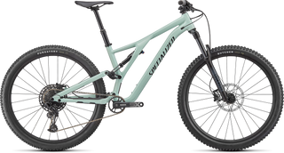 Specialized Stumpjumper Alloy - SRAM SX Eagle, Rockshox/X-Fusion - Gloss Ca White Sage / Black