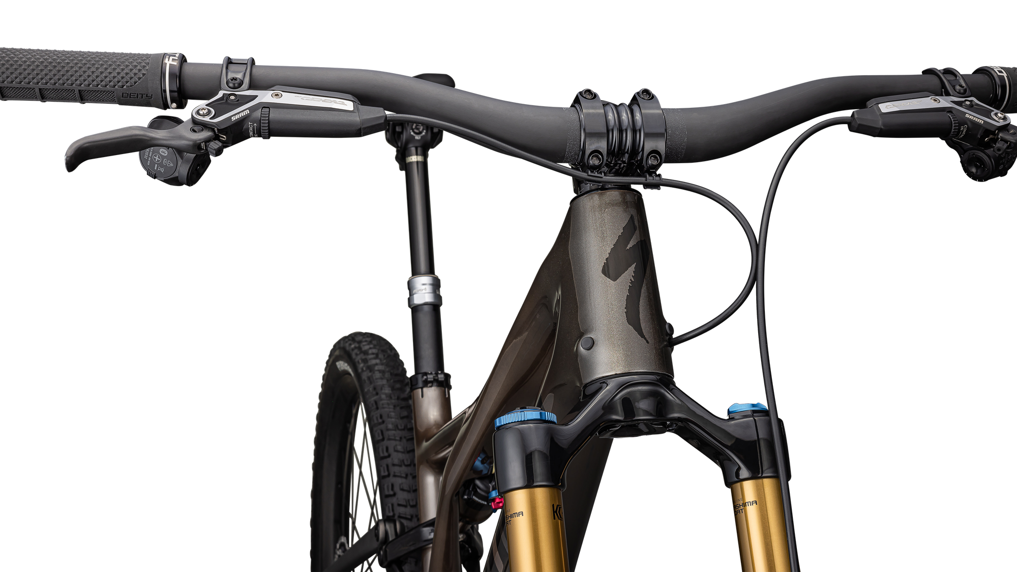 Specialized S-Works Stumpjumper T-Type - SRAM XX Eagle, Fox Factory - Gloss Blk Pearl / Satin Blk Pearl / Brushed Blk Chrome