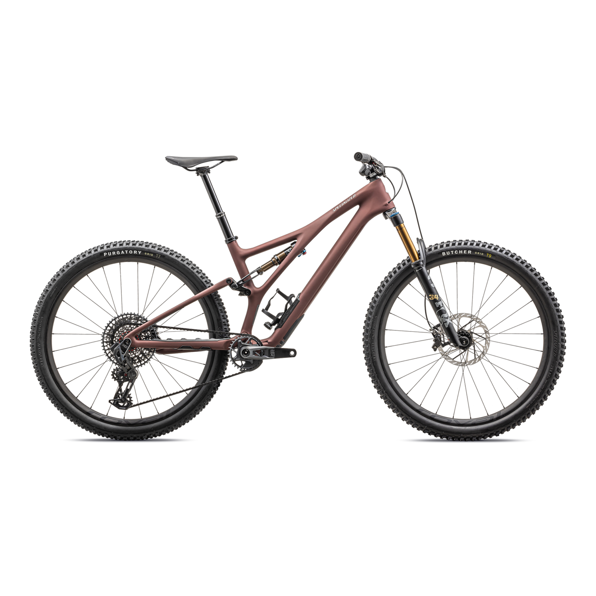 Specialized Stumpjumper Pro T-Type - Satin Rusted Red / Dove Grey