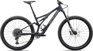 Specialized Stumpjumper Comp - SRAM GX Eagle, FOX Rhythm - Satin Dark Navy / Dove Grey