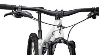 Specialized Stumpjumper Comp Alloy - SRAM NX Eagle, Fox Rhythm - Gloss Dune White / Dark Moss Green