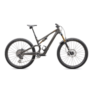 Specialized S-Works Stumpjumper 15 - SRAM XX AXS, FOX Factory - Satin Gunmetal / Clay / White Mtn / Dove Grey / Gloss Bronze