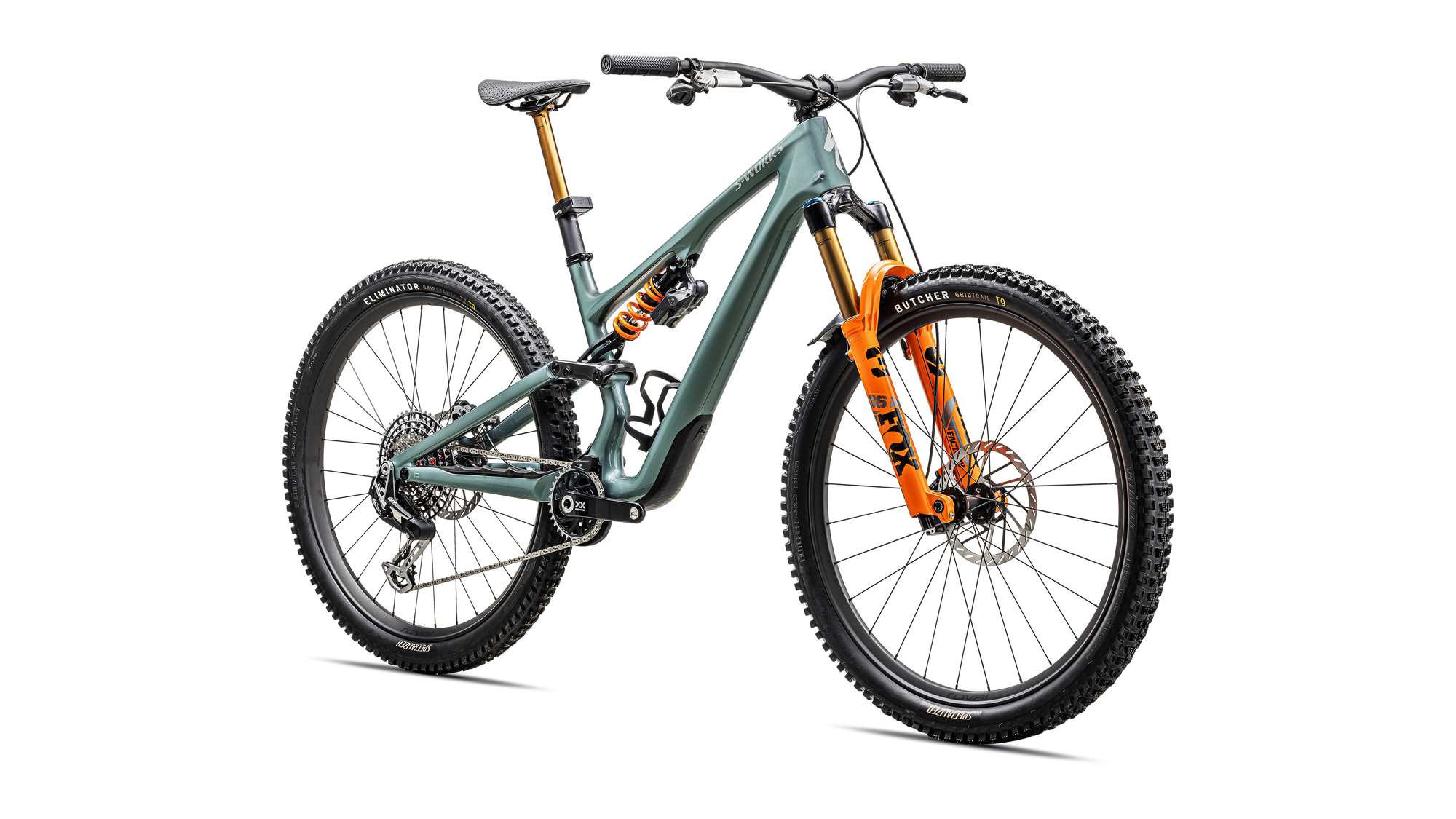 Specialized S-Works Stumpjumper 15 LTD - FOX DHX Live Valve Neo - Gloss Fjord Metallic / Dolomite Metallic