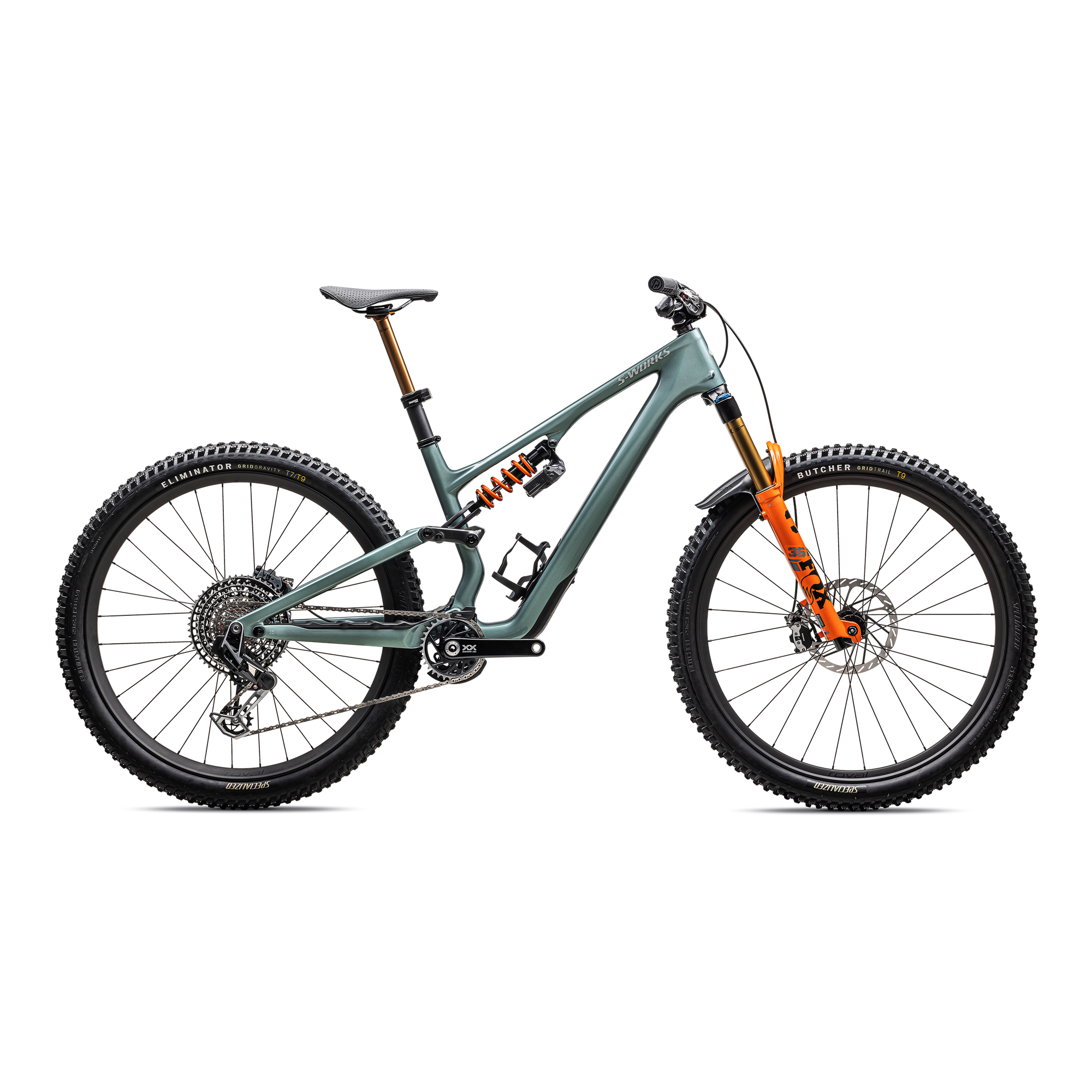 Specialized S-Works Stumpjumper 15 LTD - FOX DHX Live Valve Neo - Gloss Fjord Metallic / Dolomite Metallic