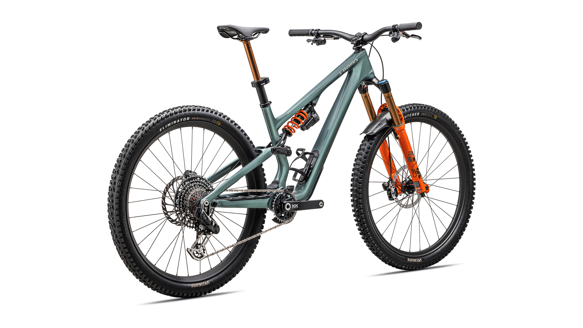 Specialized S-Works Stumpjumper 15 LTD - FOX DHX Live Valve Neo - Gloss Fjord Metallic / Dolomite Metallic
