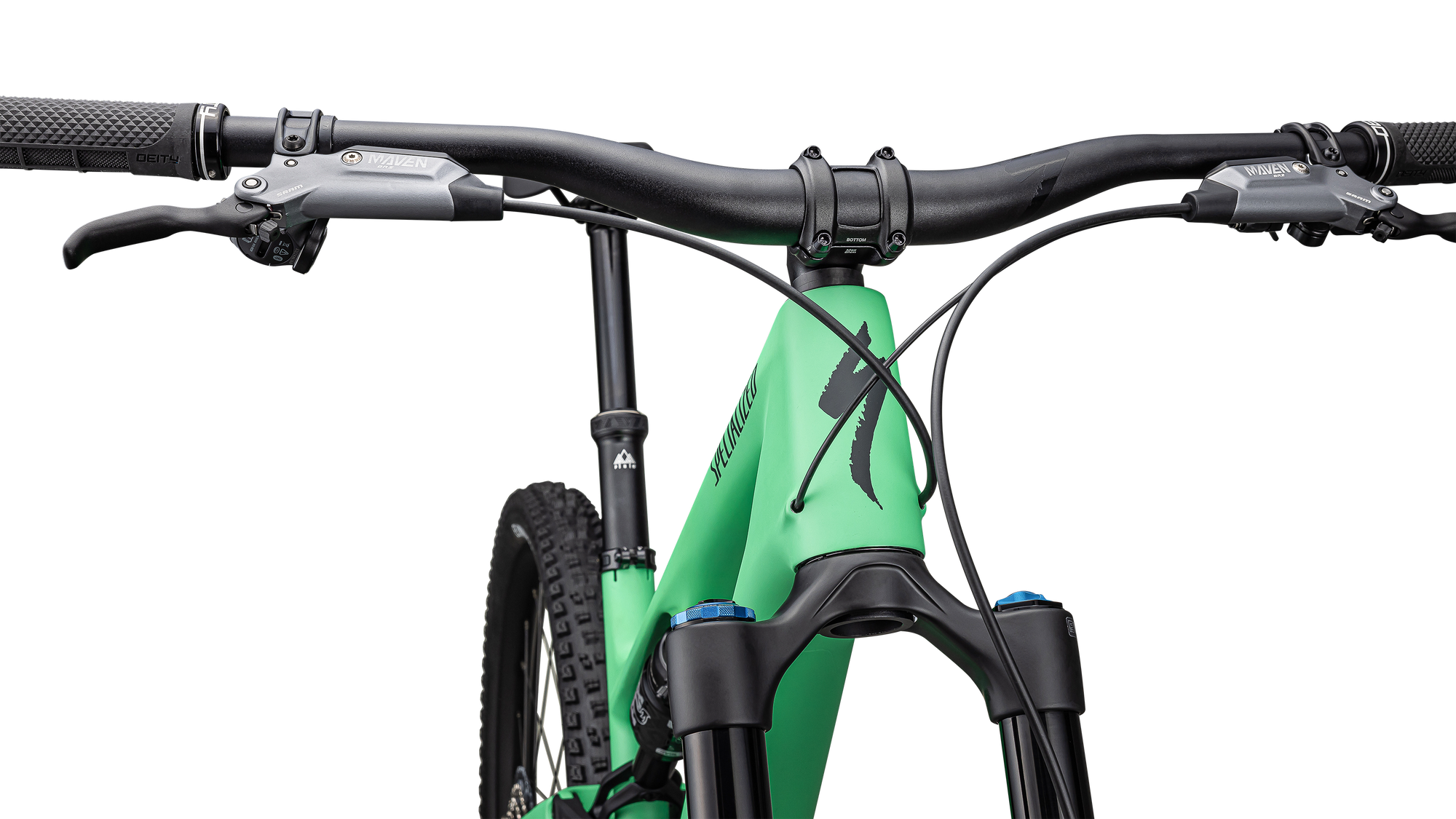 Specialized Stumpjumper 15 Expert - SRAM GX AXS, FOX Performance Elite - Satin Electric Green / Satin Forest Green