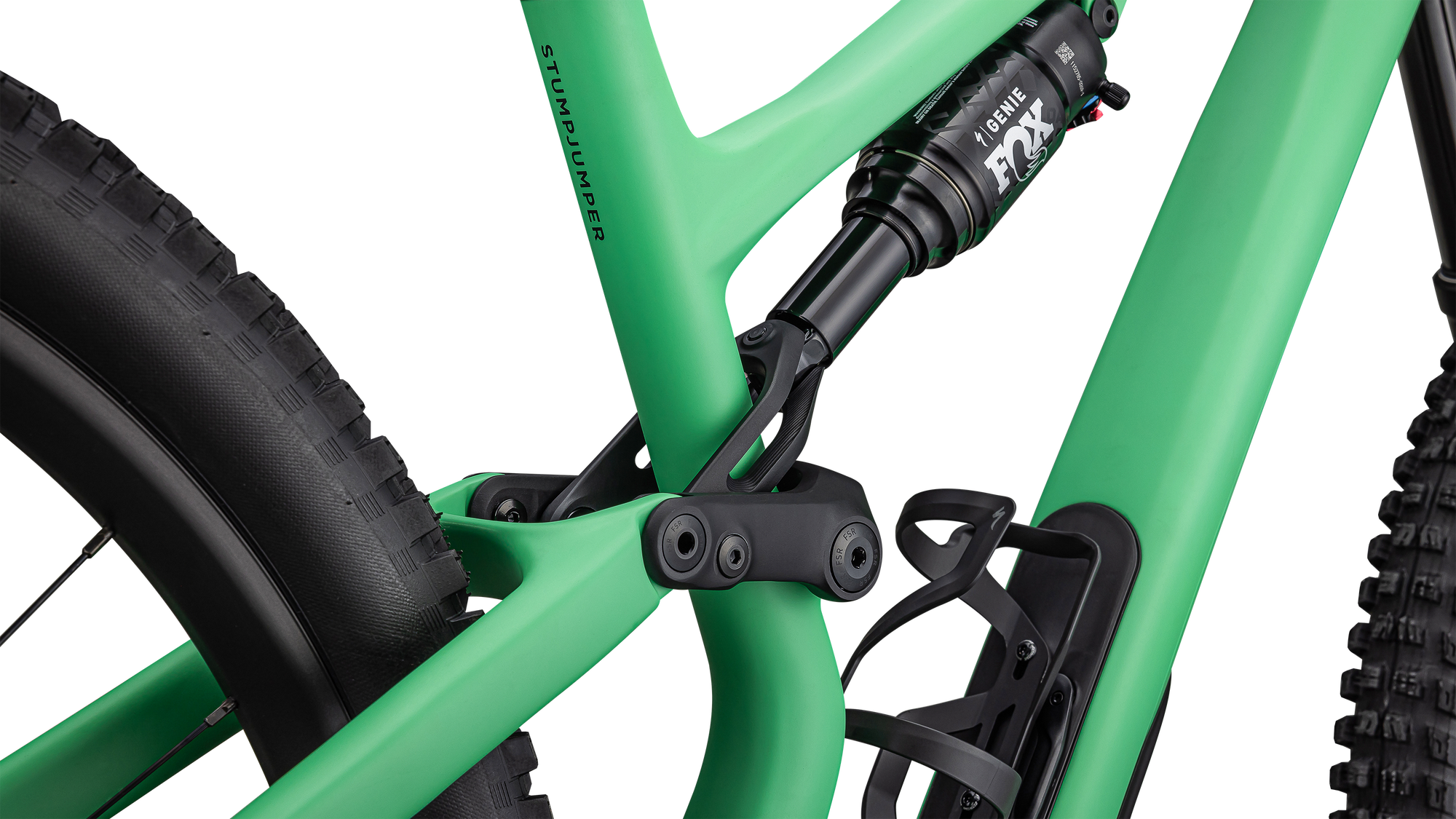 Specialized Stumpjumper 15 Expert - SRAM GX AXS, FOX Performance Elite - Satin Electric Green / Satin Forest Green