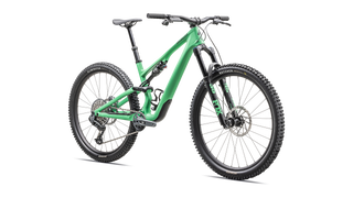 Specialized Stumpjumper 15 Expert - SRAM GX AXS, FOX Performance Elite - Satin Electric Green / Satin Forest Green