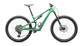 Specialized Stumpjumper 15 Expert - SRAM GX AXS, FOX Performance Elite - Satin Electric Green / Satin Forest Green