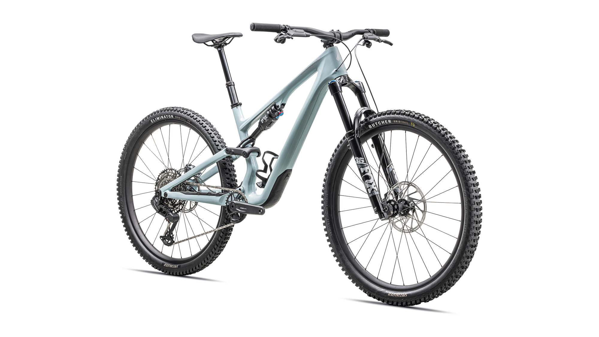 Specialized Stumpjumper 15 Comp - SRAM S-1000 AXS, FOX Performance - Gloss Seafoam / Silver Dust
