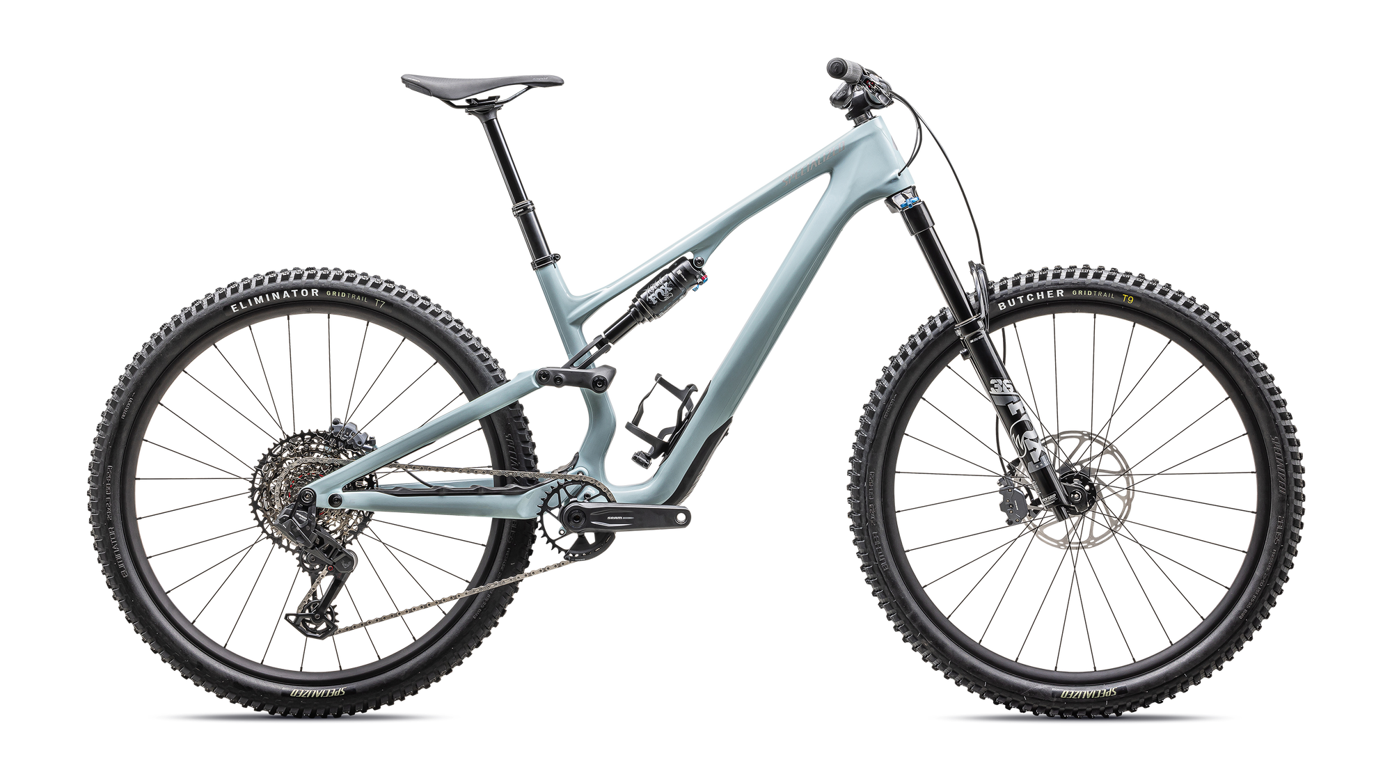 Specialized Stumpjumper 15 Comp - SRAM S-1000 AXS, FOX Performance - Gloss Seafoam / Silver Dust