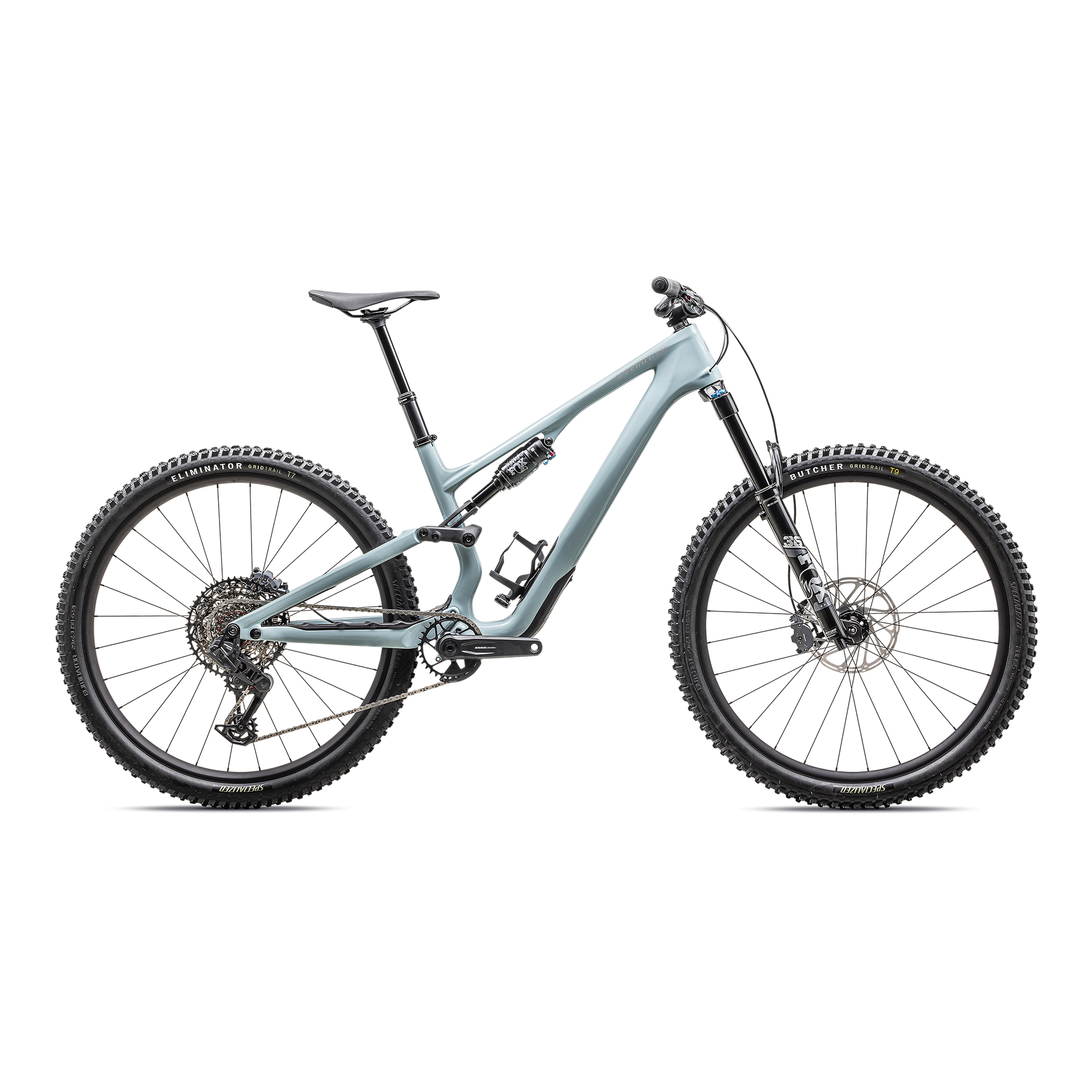 Specialized Stumpjumper 15 Comp - SRAM S-1000 AXS, FOX Performance - Gloss Seafoam / Silver Dust