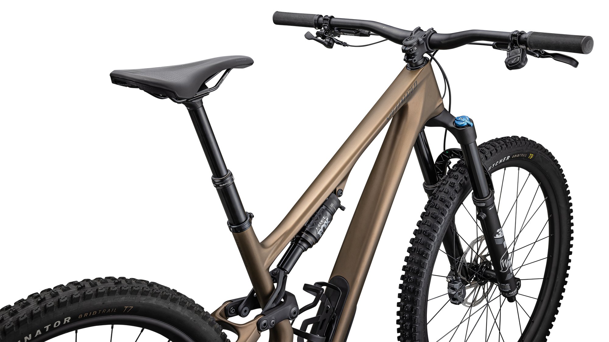 Specialized Stumpjumper 15 Comp - SRAM S-1000 AXS, FOX Performance - Satin Burnt Gold / Gunmetal
