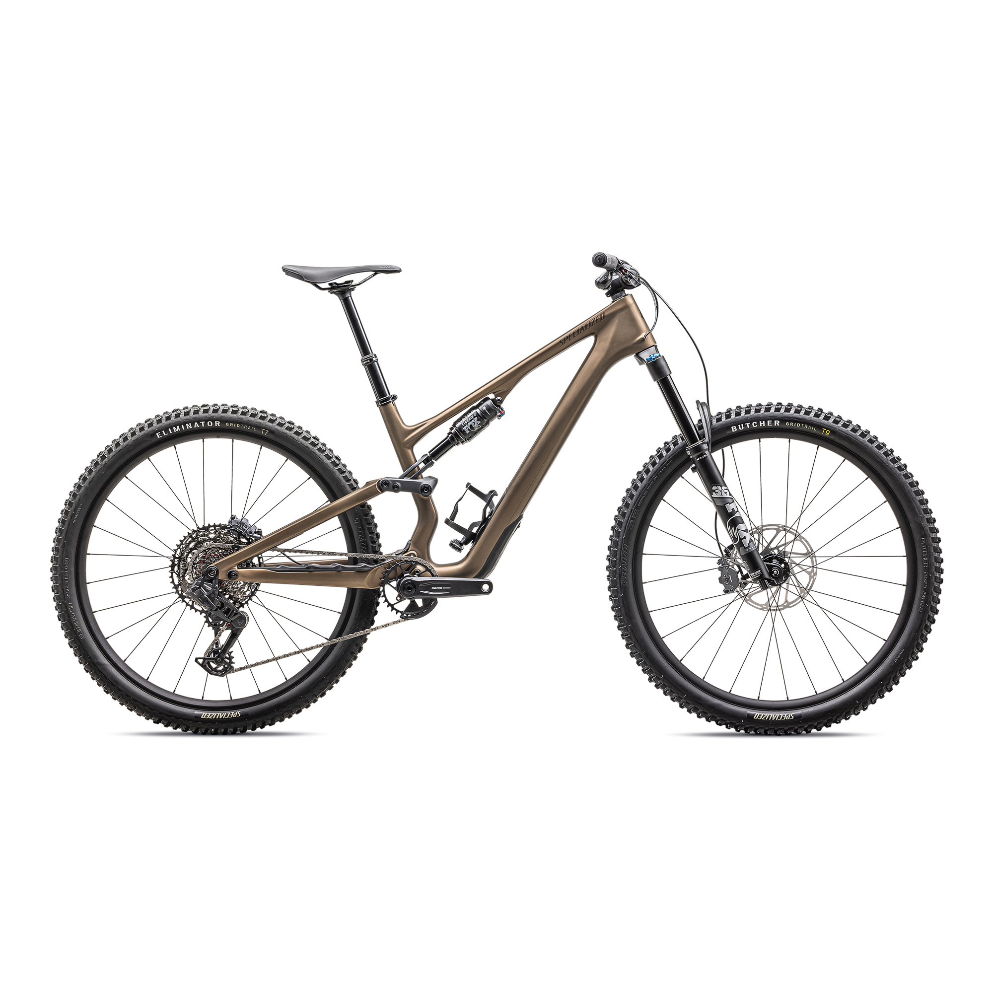 Specialized Stumpjumper 15 Comp - SRAM S-1000 AXS, FOX Performance - Satin Burnt Gold / Gunmetal