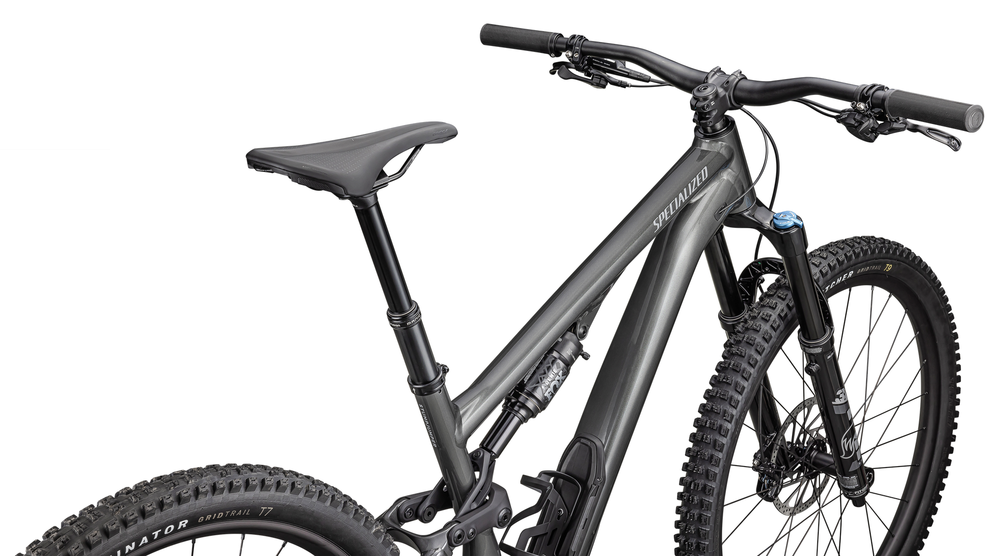 Specialized Stumpjumper 15 Comp Alloy - Shimano SLX, FOX Rhythm - Gloss Smoke / Cool Grey