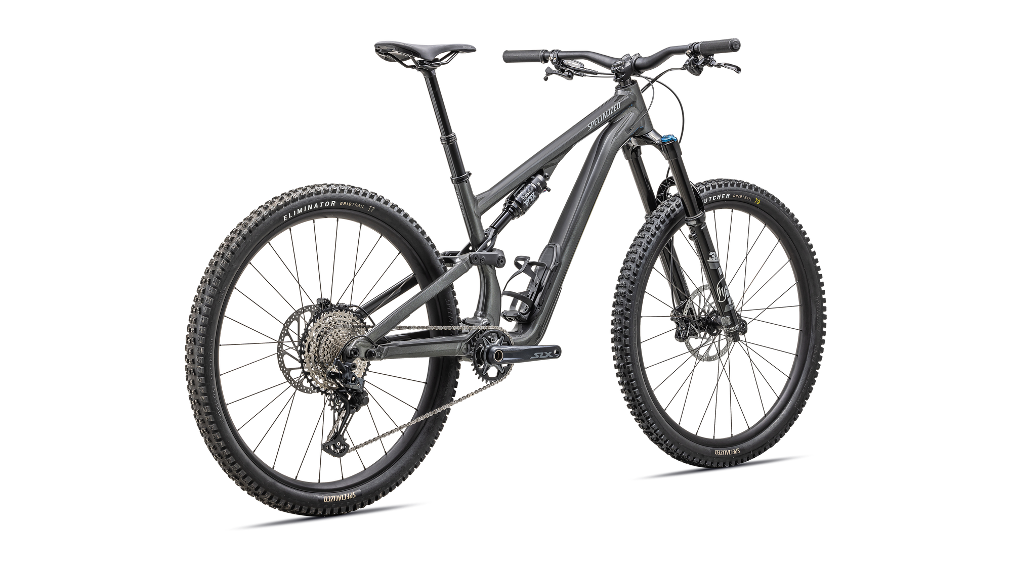 Specialized Stumpjumper 15 Comp Alloy - Shimano SLX, FOX Rhythm - Gloss Smoke / Cool Grey