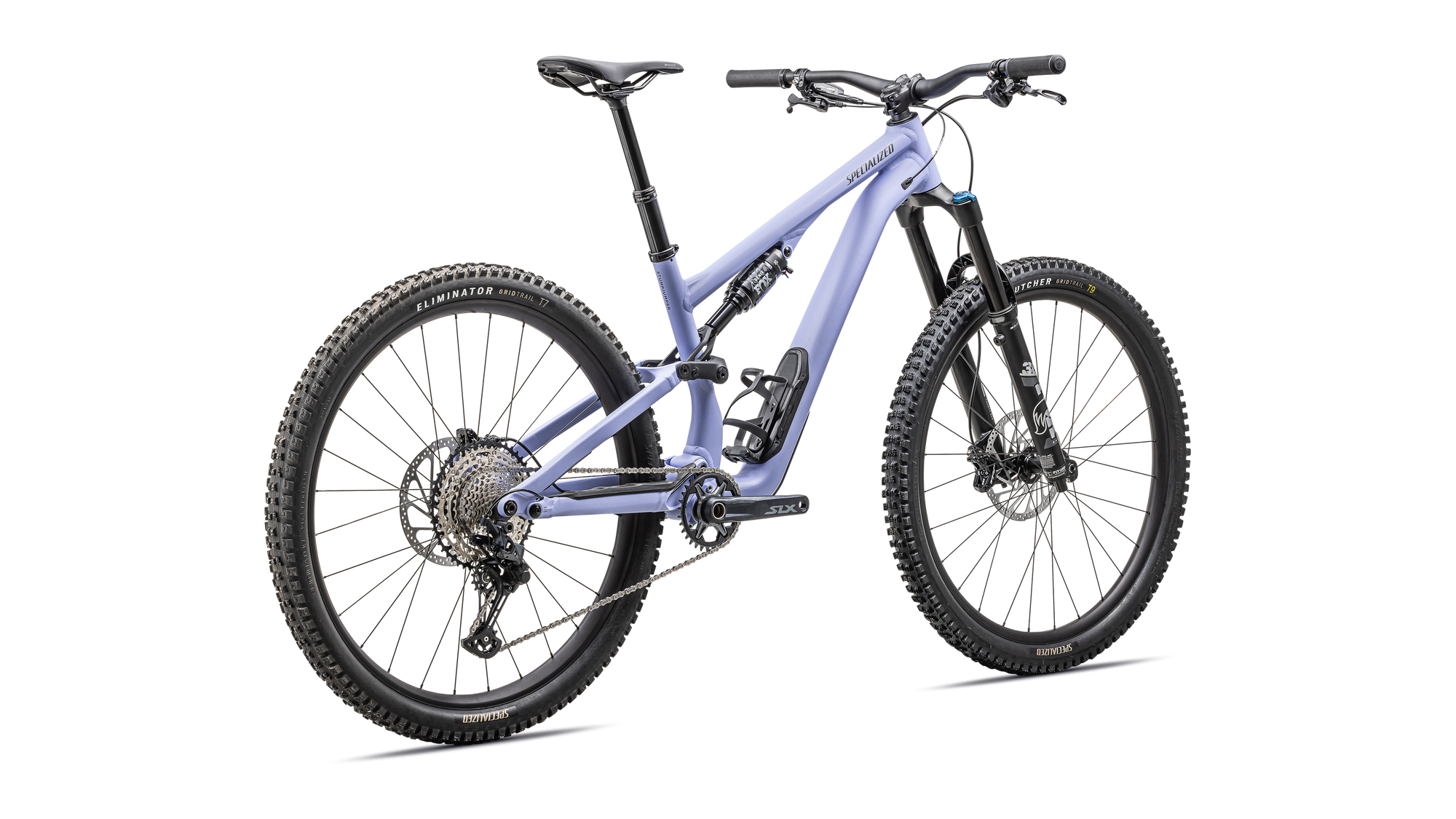 Specialized Stumpjumper 15 Comp Alloy - Shimano SLX, FOX Rhythm - Satin Powder Indigo / Smoke