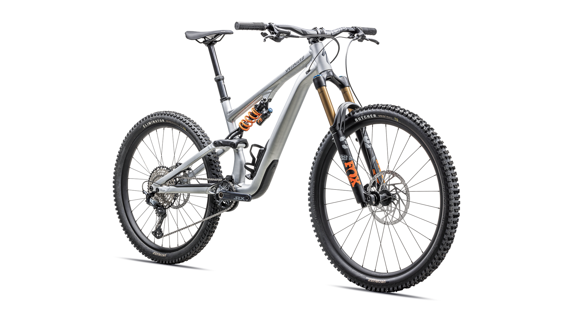 Specialized Stumpjumper 15 Alloy - FOX Coil  - Satin Brushed Aluminum / Cast Blue