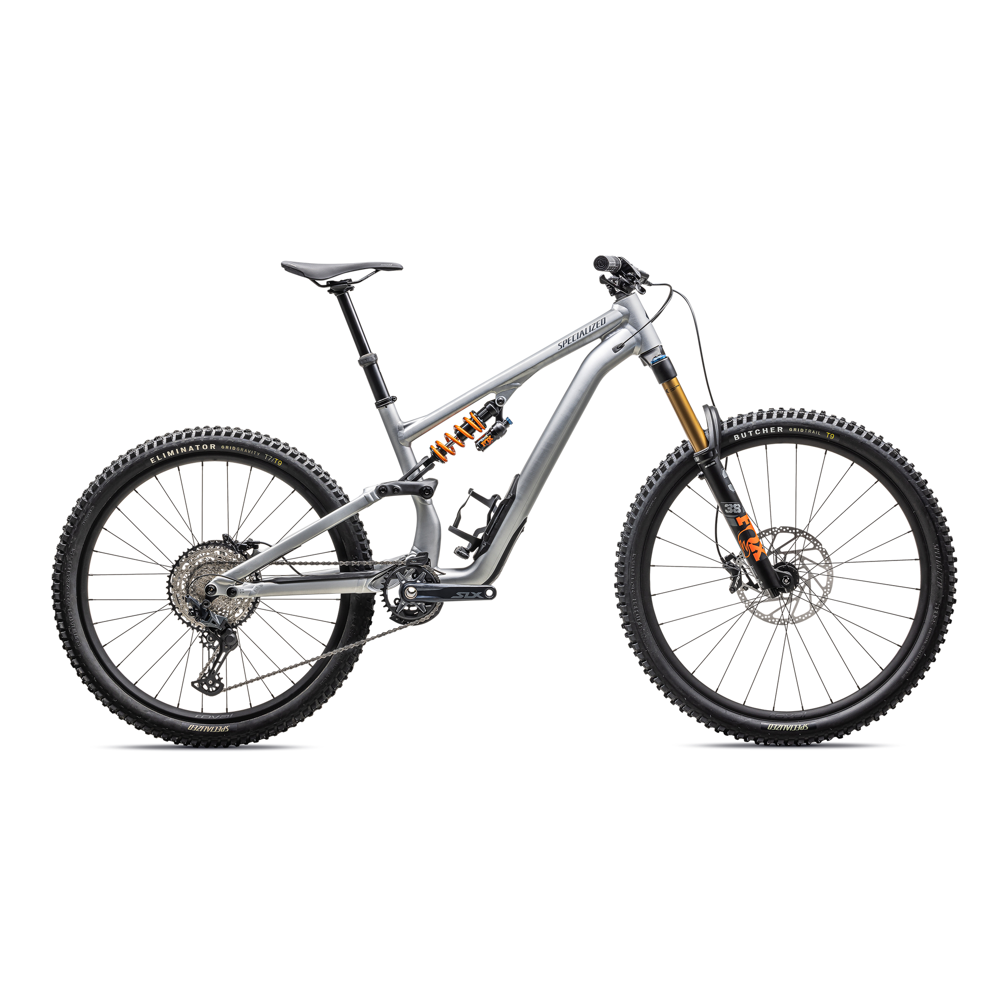 Specialized Stumpjumper 15 Alloy - FOX Coil  - Satin Brushed Aluminum / Cast Blue