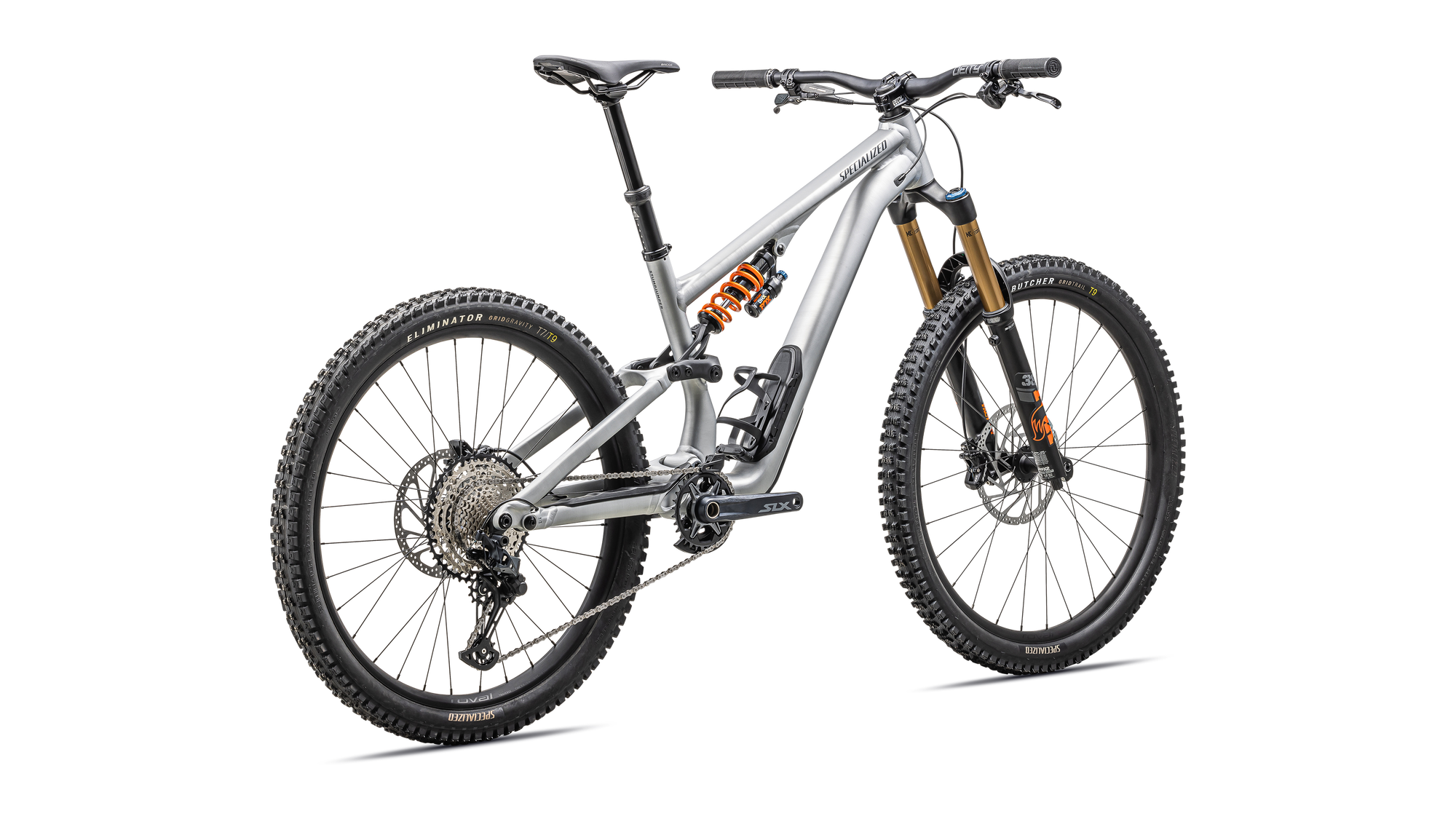 Specialized Stumpjumper 15 Alloy - FOX Coil  - Satin Brushed Aluminum / Cast Blue