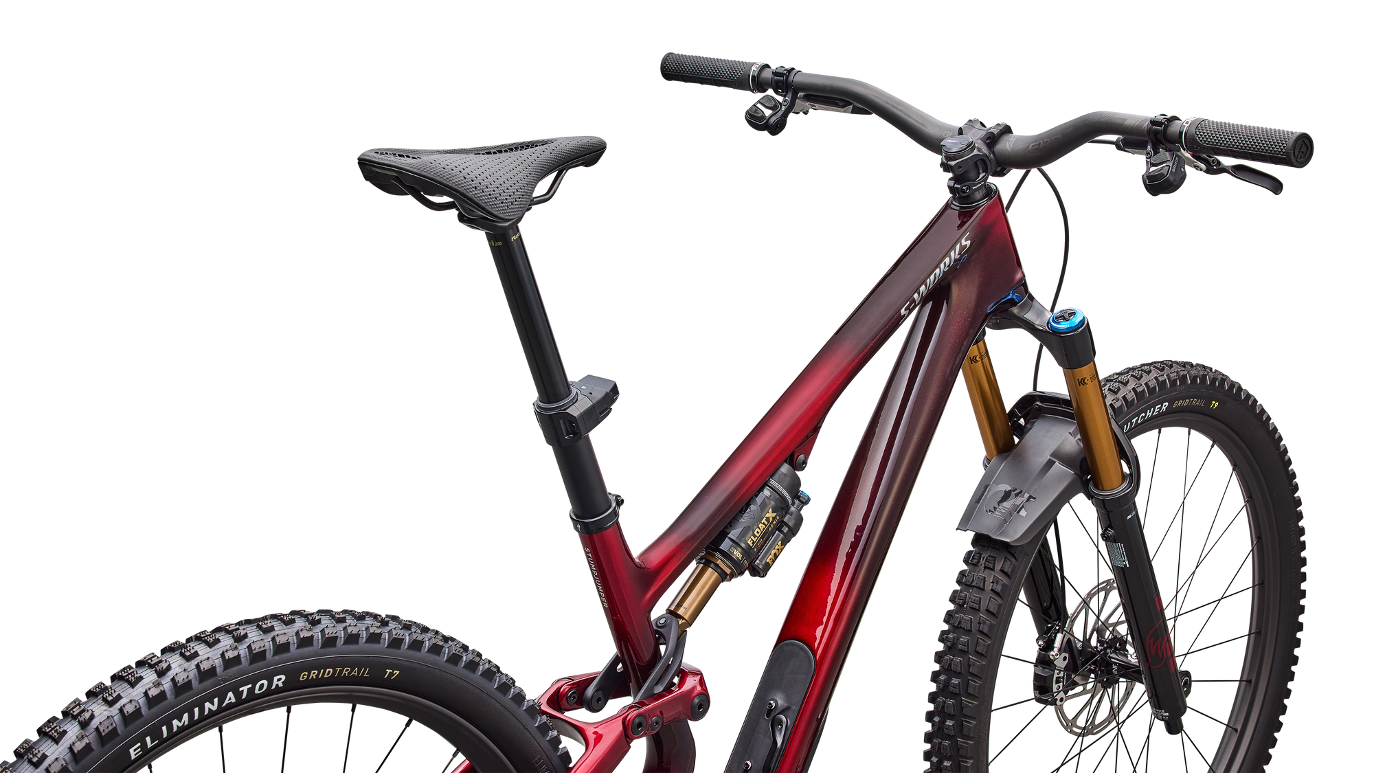 Specialized S-Works Stumpjumper 15 EVO - Gloss Solidity Metallic / Bordeaux Metallic / Brushed Chrome