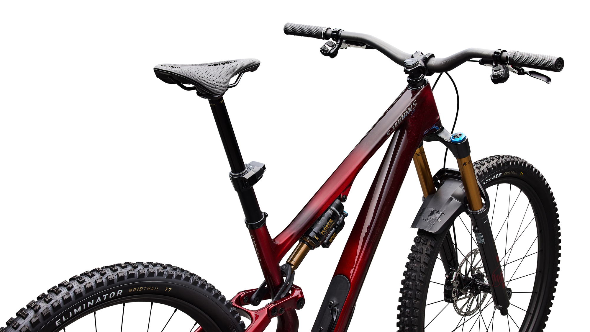 Specialized S-Works Stumpjumper 15 EVO - Gloss Solidity Metallic / Bordeaux Metallic / Brushed Chrome